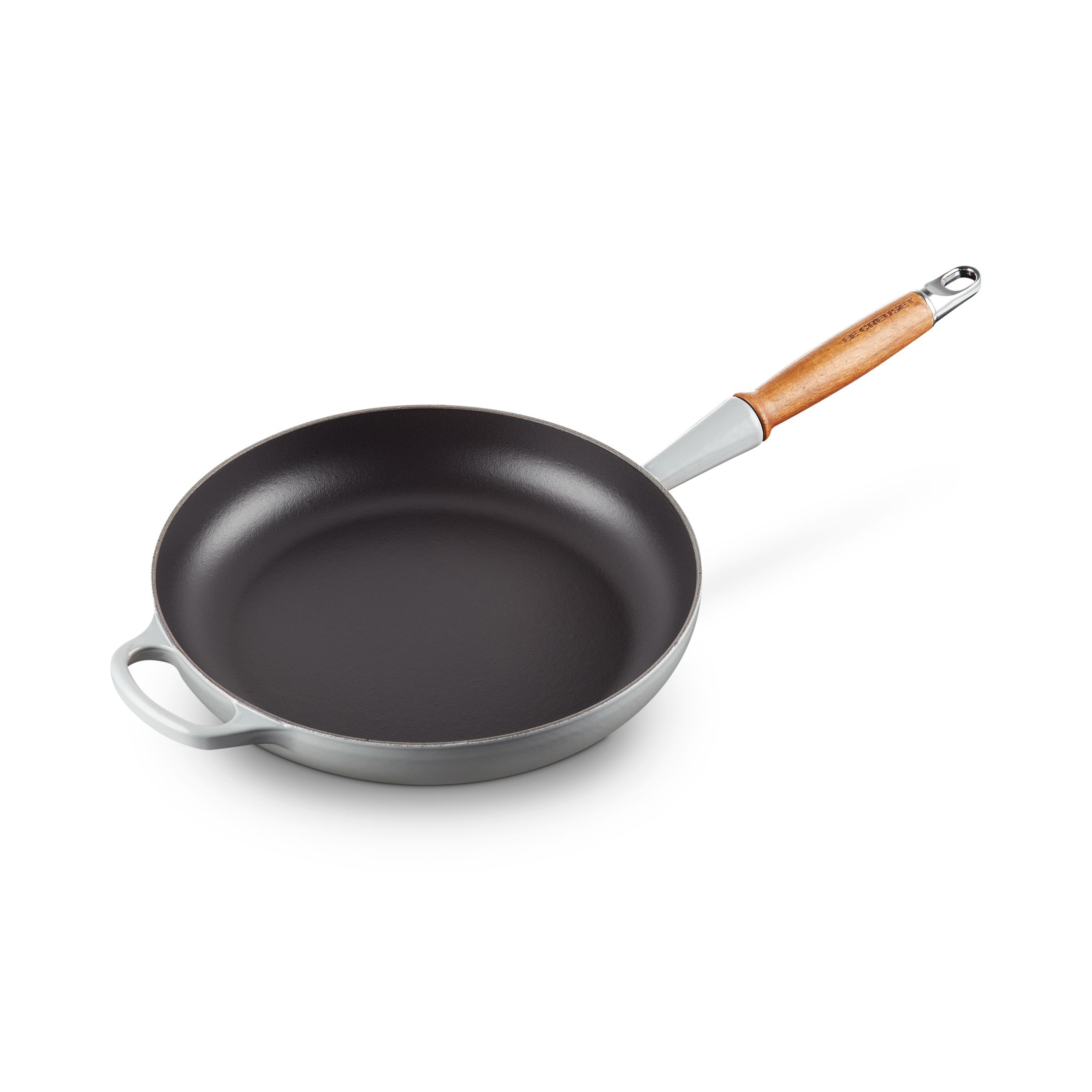 Le Creuset-Le Creuset Signature Cast Iron 28cm Frying Pan Mist Grey